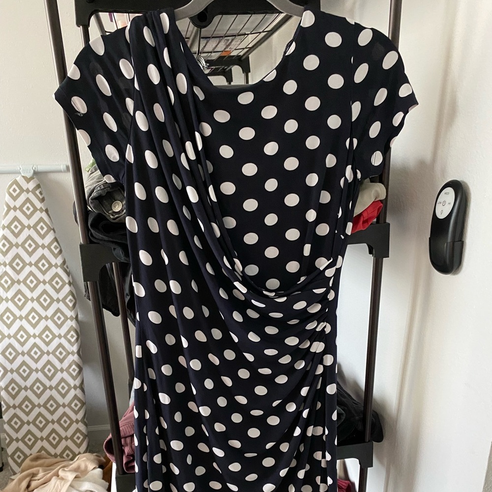 Polka Dot MIDI Cocktail Dress